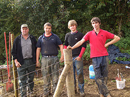 Aberhafesp Young Farmers 2010 Fencing Team